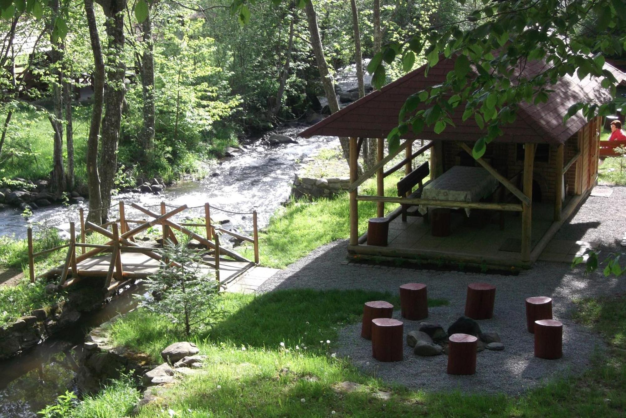Szilvia Vendeghaz Villa Izvoare  Exteriör bild